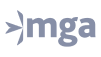 a black and grey logo